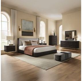 Clayten Espresso Rectangular Dresser Mirror
