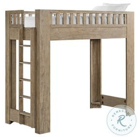 Bello Sandstone Youth Loft Bedroom Set