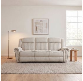 Brennen Mist Double 89" Power Reclining Sofa