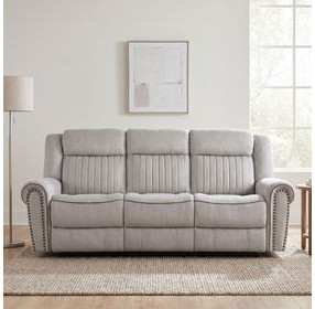 Brennen Mist Double 89" Reclining Sofa