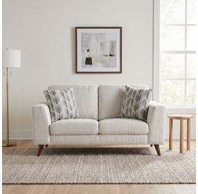 Broadway Off White Loveseat