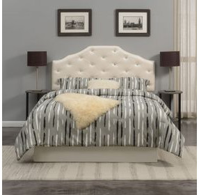 Dawson Gold Upholstered Queen Headboard