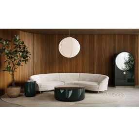 Cocktail Couture Apatite Gloss Round Cocktail Table