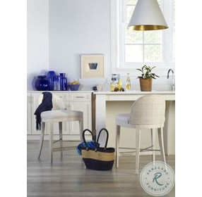 Tybee Peninsula And Flax Counter Height Stool