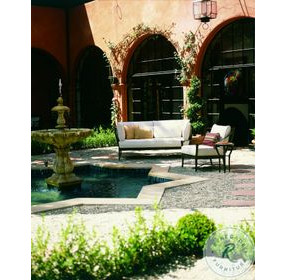 Andalusia Cordoba And Limestone Occasional Table