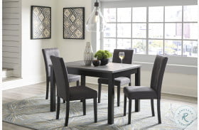 Garvine Two Tone 5 Piece Dining Table Set