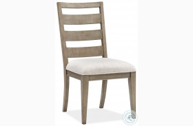 Bellevue Manor Bisque and Weathered Shutter Side Chair Set Of 2