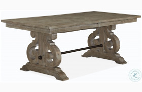 Tinley Park Dovetail Grey Rectangular Dining Table