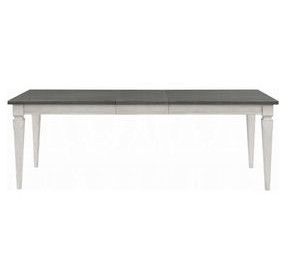Katia Rustic Gray and Weathered White Dining Room Set