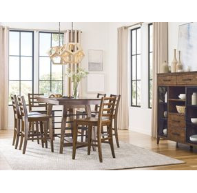 Abode Zane Medium Stain 72" Rectangular Dining Table