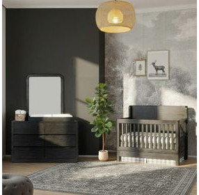 Modena Midnight Blue Convertible Crib