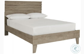 Oliah Natural Full Platform Bed