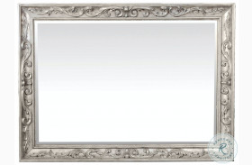 Rhianna Aged Silver Patina Landscape Mirror