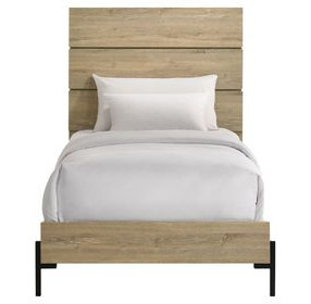 Newhall Vintage Oak Melamine Youth Panel Bedroom Set