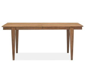 Lindon Belgian Wheat Extendable Rectangular Dining Room Set