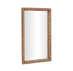 Cheyanne Natural Rectangular Wall Mirror