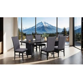 Easingwold Black Upholstered Side Chair Set of 2
