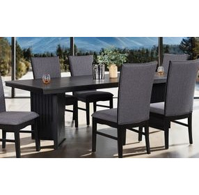 Easingwold Black Extendable Rectangular Dining Room Set