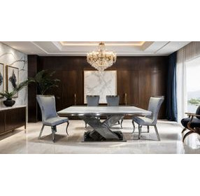 Basilicata White Side Chair Set of 2