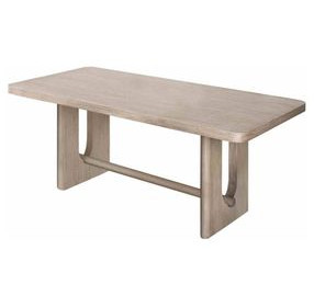 Sterling West White Oak Rectangular Dining Room Set
