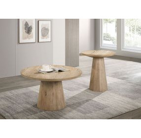 Halewood Oak Round Cocktail Table
