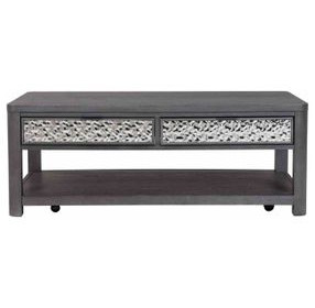 Sterling West Ash Gray Rectangular Occassional Table