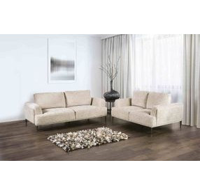 Gladbach Light Brown Upholstered Accent Chair