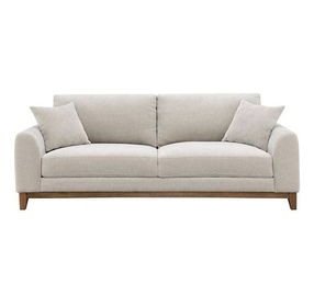 Watton Light Gray Living Room Set with Pillows