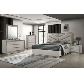 Ventnor Gray 2 Drawer Nightstand