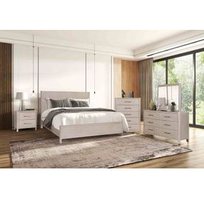 Fareham Oak Queen Panel Bed