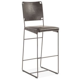Melbourne Buffalo Leather Upholstered Counter Height Stool