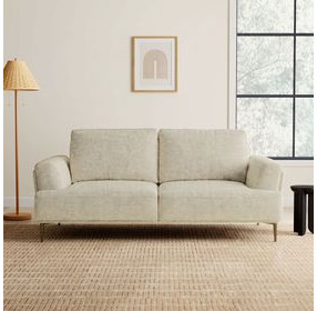 Gladbach Light Brown 65" Loveseat