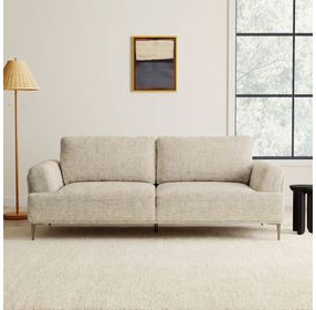 Gladbach Light Brown 81" Sofa