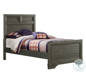 Foundry Brushed Pewter Youth Panel Bedroom Set