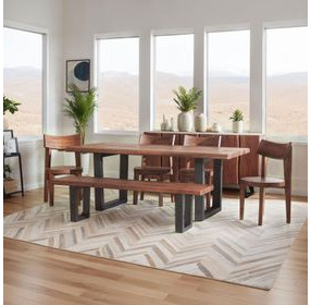 Yarrow Light Sequoia 68" Dining Bench