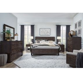 Rowan Espresso Queen Panel Bed