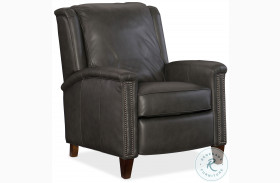 Kelly Empyrean Charcoal Leather Recliner