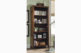 Danforth Rich Medium Brown Tall Bookcase