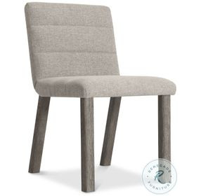 Monolith Beige Performance Fabric Side Chair Set of 2