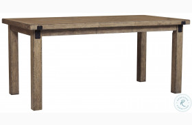 Flatbush Brown Rectangular Extendable Counter Height Dining Table