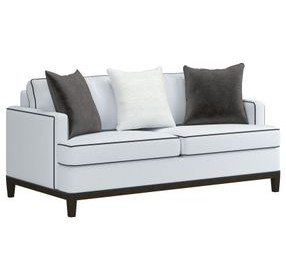 Artisan Upholstery Snow White Everett Living Room Set