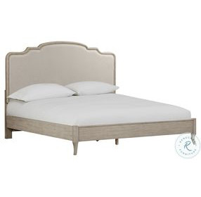 Provence Linen Upholstered Bedroom Set with USB Charging
