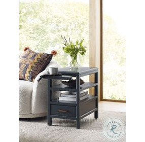 Alexander Midnight Rectangular Chairside Table