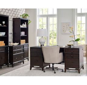 Sutton French Roast 66" Executive Desk