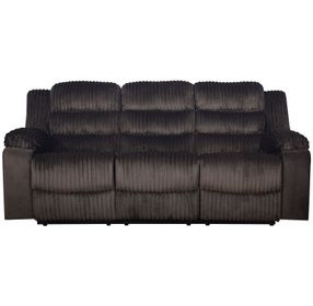 Willow Brown Living Room Set with Dual Recliner