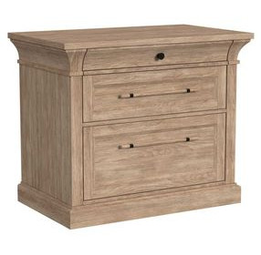 Willow Lane Natural Oak Lateral File Cabinet