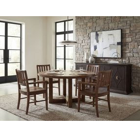 Driftwood Worn Saddle Arm Chair
