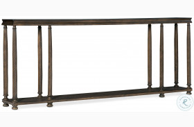 Vera Cruz Rosecliff Russet Brown Console Table
