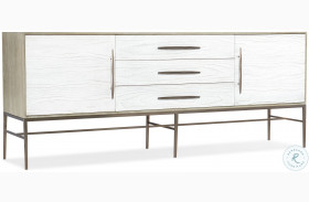 Cascade Soft Taupe And White TV Stand