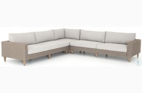 Remi Stone Grey Outdoor Sectional